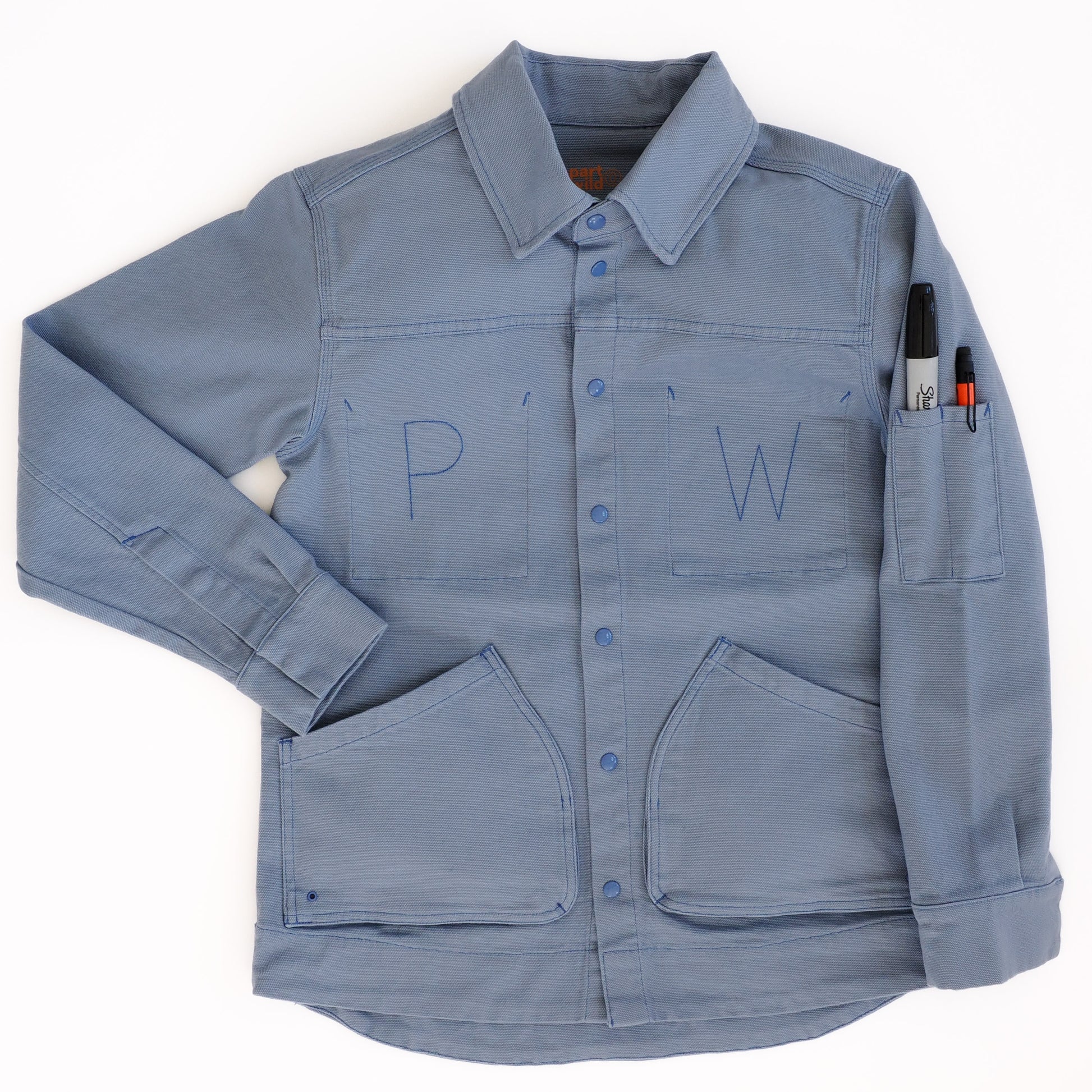 Light Blue Part Wild Cordura nylon Task Jacket workwear; unbeatable durability and functionality