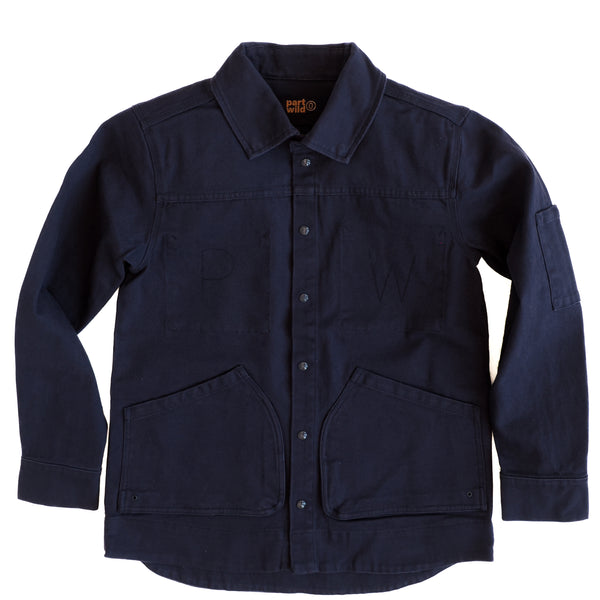 Navyt Blue Part Wild Cordura nylon Task Jacket workwear; Fords Blue Oval meets our Navy